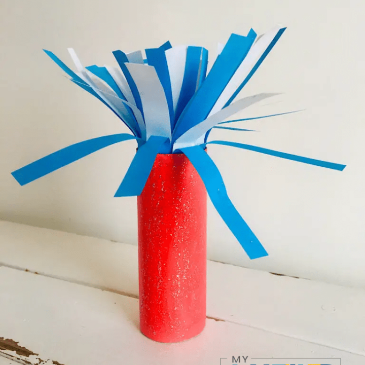 Patriotic Fireworks Craft