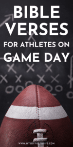 Bible Verses for Athletes on Game Day