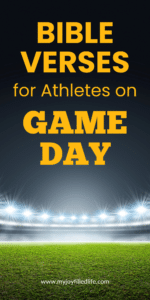 Bible Verses for Athletes on Game Day