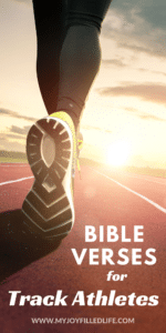 Bible Verses for Track Athletes