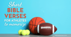 Short Bible Verses for Athletes to Memorize