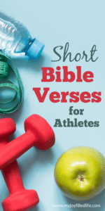 10 Short Bible Verses for Athletes to Memorize
