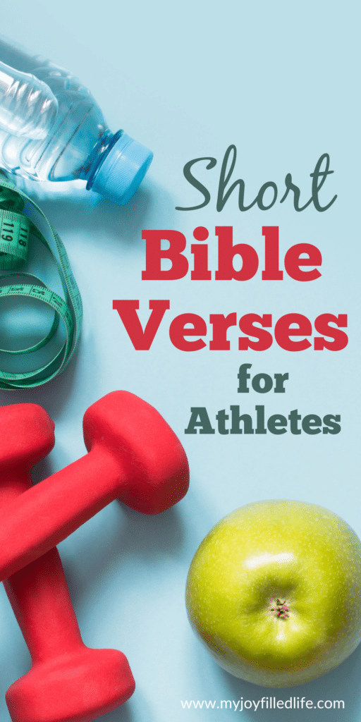 10 Short Bible Verses for Athletes to Memorize