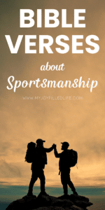 Bible Verses About Sportsmanship