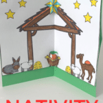 Nativity Pop-Up Card Craft