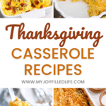 List of Thanksgiving Casserole Recipes