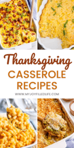 List of Thanksgiving Casserole Recipes
