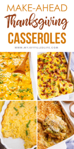 Thanksgiving Casserole Recipes you can make ahead of time
