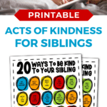 Acts of Kindness for Siblings