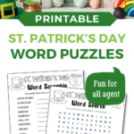 Fun St. Patrick’s Day Word Puzzles for Kids!
