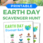 Free Printable Earth Day Scavenger Hunt for Preschoolers