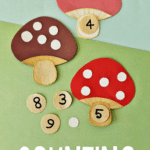 Hands-On Counting Activity – Mushroom Craft