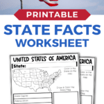 Printable U.S. State Facts Worksheet