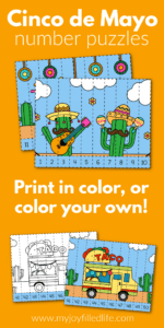 Fun and Festive Cinco de Mayo Number Puzzles