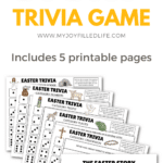 Easter Story Trivia Game