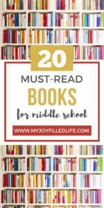 20 Must-Read Books for Middle School Students