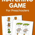 Free Animal Matching Game for Preschoolers