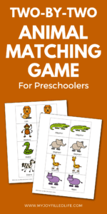 Free Animal Matching Game for Preschoolers