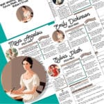 Notable Poets + Free Printables
