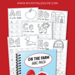 Alphabet Farm Printable Pack for Early Learners