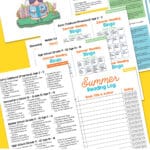 Summer Reading Printables for Preschool to High School
