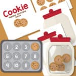 Fun Cookie Number Matching Game for Preschoolers