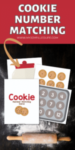 Printable Cookie Counting and Number Matching Game