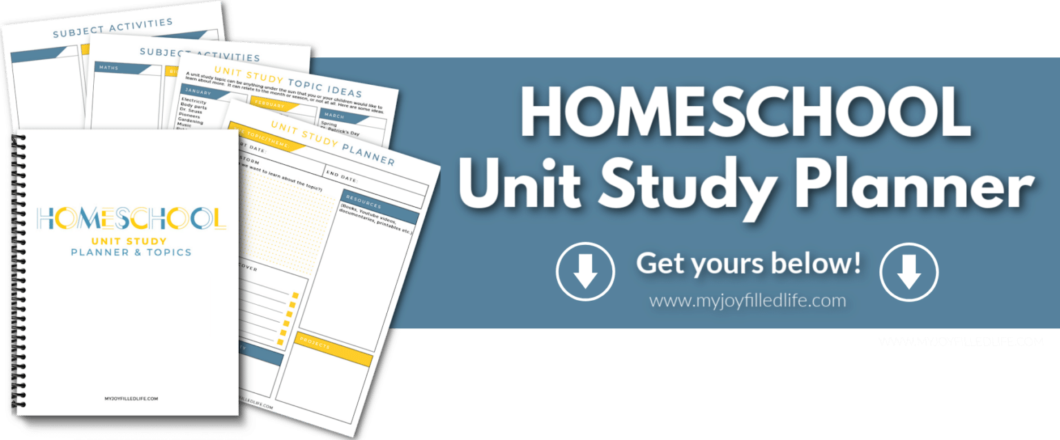 Create a Unit Study in 5 Simple Steps - My Joy-Filled Life
