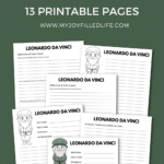Leonardo di Vinci Notebooking Pages