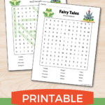 Fairy Tale Word Search for Early Learners