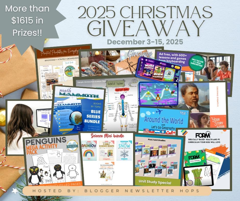 Homeschool Giveaway